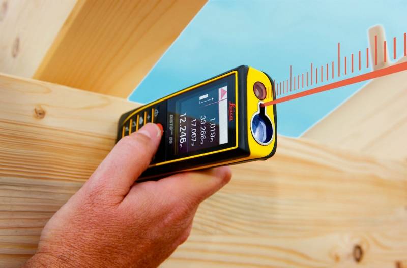 What tools are used to measure distances