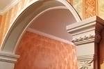 Plasterboard arches: photo, interior design