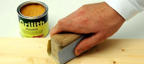 Wood putty