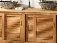 wooden louvered doors