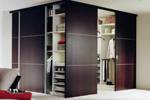 Sliding doors for dressing room