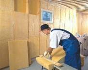 Insulation for walls inside the house in the country