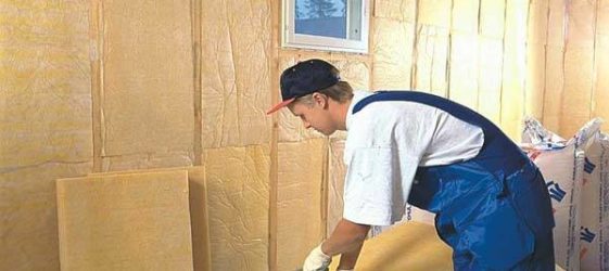 Insulation for walls inside the house in the country