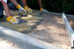 DIY video of laying paving slabs step by step instructions