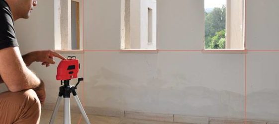 Laser level self-leveling 360 degrees