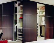 Sliding doors for dressing room