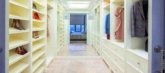 Dressing rooms: design projects, photos