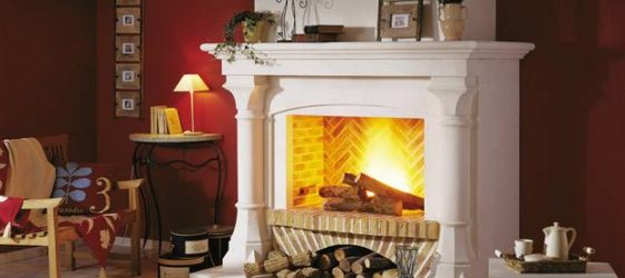 Wood burning fireplaces for home