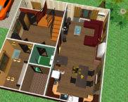 House layout 8 by 8 two-storey