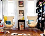 Small armchairs for small rooms