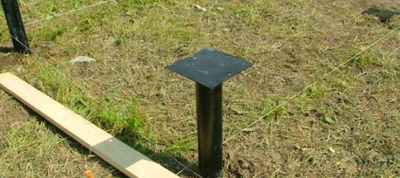 DIY foundation on screw piles