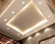 Spotlights for plasterboard ceilings