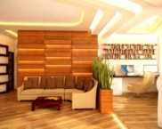 Decorative panels for interior wall decoration