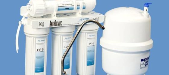 Water filters for a private house