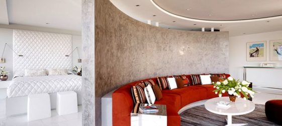 Venetian plaster: photo