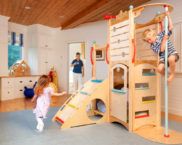 Children's sports complex in the apartment