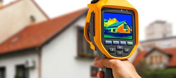 Thermal imager for inspection of buildings and structures