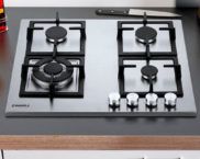 Built-in cooking 4-burner gas hob