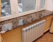 Artificial stone window sills