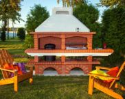 DIY brick barbecue