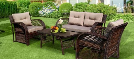 Artificial rattan furniture