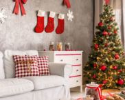 How to decorate a room for the New Year