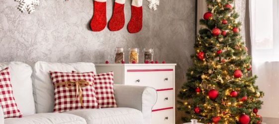 How to decorate a room for the New Year