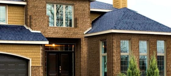 Brick and stone siding