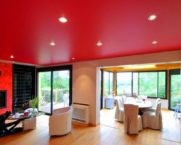 Matte stretch ceilings