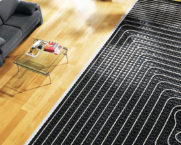 Underfloor heating installation